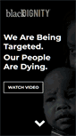 Mobile Screenshot of blackdignity.org